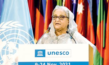 প্রধানমন্ত্রী শেখ হাসিনা বলেছেন, 'মহামারির এই সময়ে সম্পদ আর প্রযুক্তির অভাবের কারণে