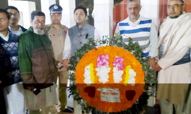 পোরশায় আন্তর্জাতিক মাতৃভাষা দিবস পালন