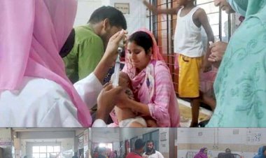 তীব্র দাবদাহে সারাদেশের মতো অতিষ্ঠ হয়ে উঠেছে নওগাঁর জনজীবন। হাসপাতালে বাড়ছে ডায়রিয়া, নিউমোনিয়া, জ্বর ও সর্দিজনিত রোগী। আক্রান্তদের অধিকাংশই শিশু ও বৃদ্ধ