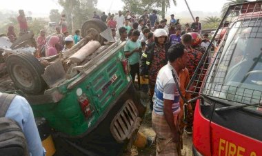 নওগাঁ দুর্ঘটনায় এনজিও কর্মী সঞ্জয় কুমার নিহত