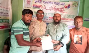 গোবিন্দগঞ্জে জাতীয় সাংবাদিক সংস্থার সদস্য নবায়ন ও নতুন সদস্য ভর্তি কার্যক্রমের শুভ উদ্বোধন করেন সংস্থার মহাসচিব মোহাম্মদ  কামরুল ইসলাম
