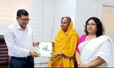 ঢাকায় স্বাস্থ্য ও পরিবার কল্যাণ মন্ত্রণালয়ের অতিরিক্ত সচিবের সাথে ডক্টর হোসনে আরা বেগমের সাক্ষাৎ