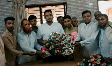 কেশবপুরে বিভিন্ন শিক্ষাপ্রতিষ্ঠান ও সংগঠন এমপিকে জানালেন ফুলেল শুভেচছা