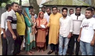 গাইবান্ধার সাঘাটায় বৈষম্য বিরোধী ছাত্র আন্দোলনে নিহত সাজ্জাদের পরিবারের পাশে বিএনপি নেতৃবৃন্দ