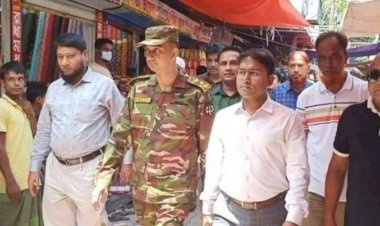 নরসিংদীর বাবুরহাটে আইনশৃঙ্খলা নিয়ে মতবিনিময় করেন জেলা প্রশাসক