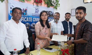 মাধবদীতে কর্মমুখী বিভিন্ন প্রশিক্ষণের সার্টিফিকেট বিতরণ সম্পন্ন