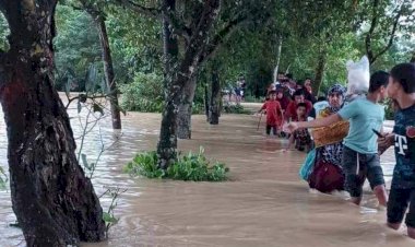 ভারতীয় ঢলে গোমতীর পানি হু হু  করে বাড়ছে! আতঙ্কে দুই পাড়ের মানুষ
