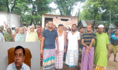 ভূমি দস্যুদের  সকল অপকর্মের জট খুললেন  সাভারের  সান্দাবাসী