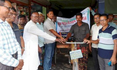 পাঁজিয়া সমাজ কল্যাণ সংস্থার আয়োজনে  বিনা মূল্যে ৯টি ভ্যান গাড়ি বিতরণ