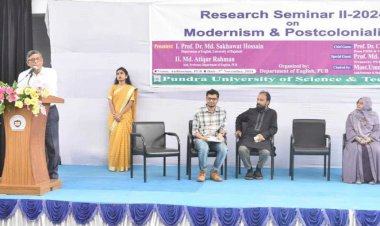 বগুড়ায় পুণ্ড্র ইউনিভার্সিটি’র ইংরেজী বিভাগে সেমিনার অনুষ্ঠিত