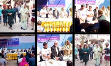 ঢাকায় টিএমএসএস মাসুদা মেটারনিটি হাসপাতালে ফ্রী-স্বাস্থ্য ক্যাম্প অনুষ্ঠিত।