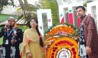 খিদিরপুর কিন্ডারগার্টেন এন্ড হাই স্কুলে যথাযথ মর্যাদায় আন্তর্জাতিক মাতৃভাষা দিবস পালিত