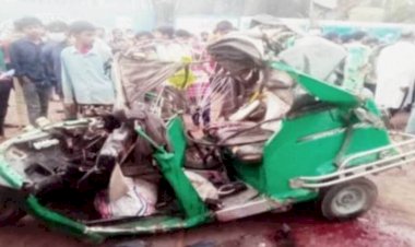 পাবনার ঈশ্বরদীতে একই পরিবারের ৩ জন সহ ৫ জন সড়ক দুর্ঘটনায় নিহত