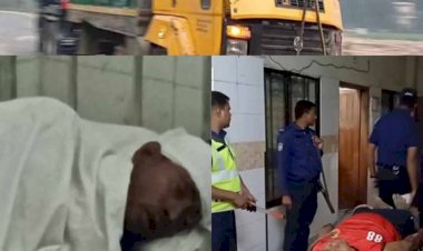 নওগাঁর মহাদেবপুর উপজেলা এনায়েতপুরে ডাকাতির প্রস্তুতি গ্রামবাসী ও পুলিশের ধাওয়া অতঃপর ট্রাক উল্টে ১ জন নিহত ২ জন আহত