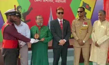 নরসিংদীতে ২৬ শে মার্চ উপলক্ষে মুক্তিযোদ্ধাদের মধ্যে বিনামূল্যে হুইলচেয়ার বিতরণ