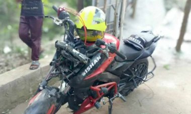 রাজবাড়ীতে মোটরসাইকেলের ধাক্কায় নারীর মৃত্যু