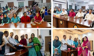 হোমনায় জাতীয় প্রাথমিক শিক্ষা সপ্তাহ উদযাপন