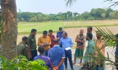 কেশবপুরে কৃষি জমি থেকে অবৈধভাবে মাটি  কাটার অপরাধে ভ্রাম্যমাণ আদালতে জরিমানা