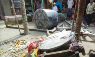 ওজু করার সময় মাথায় পানির ট্যাংক পড়ে মাদরাসাছাত্রীর মৃত্যু