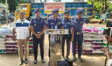 নরসিংদীর শিবপুরে ছিনতাইকৃত ট্রাকসহ মালামাল উদ্ধার