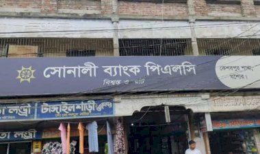 পর্যাপ্ত পার্কিং না থাকায় ভোগান্তিতে কেশবপুর সোনালী ব্যাংকের গ্রাহকরা