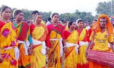 নওগাঁর পত্নীতলায় নৃগোষ্ঠী আদিবাসীদের ঐতিহ্যবাহী কারাম উৎসব ২০২৫ পালিত