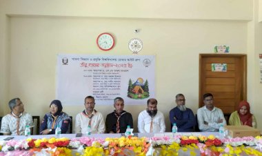 পাবিপ্রবিতে রোভার স্কাউটের তাঁবু হস্তান্তর অনুষ্ঠান অনুষ্ঠিত