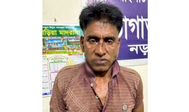 নড়াইলের নড়াগাতী থানা পুলিশের অভিযানে শিশু ধর্ষণ মামলার আসামি   গ্রেফতার