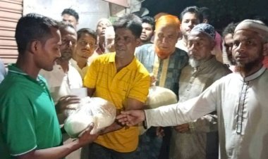 বগুড়া শহর ১৯নং ওয়ার্ড যুবদলের আহবায়ক  কামাল পাশার উদ্যোগে ঈদ সামগ্রী বিতরণ  ও ইফতার মাহফিল