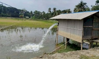 কেশবপুরে অবৈধভাবে ভূগর্ভস্থ পানি উত্তোলন  করায় ১০ হাজার টাকা অর্থদণ্ড আরোপ