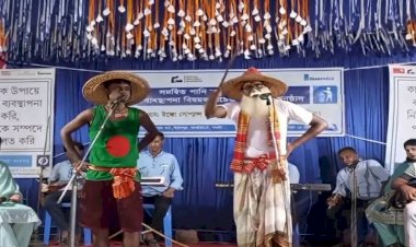ধামইরহাটে পানি সম্পদ ও কঠিন বর্জ্য ব্যবস্থাপনা সচেতনতামূলক গম্ভীরা অনুষ্ঠিত