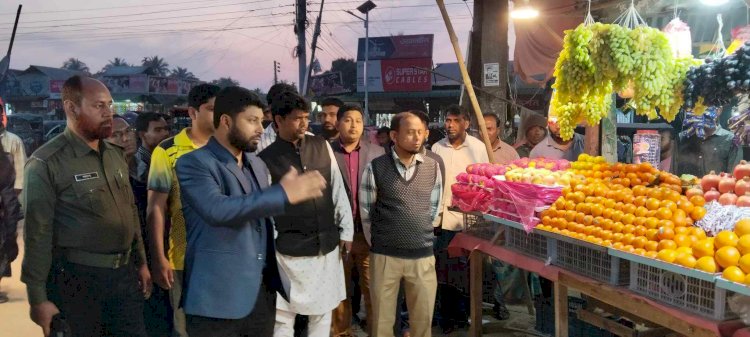 ঝিনাইগাতীতে মোবাইল কোর্টের মাধ্যমে ৪ ব্যবসায়ীকে অর্থদন্ড