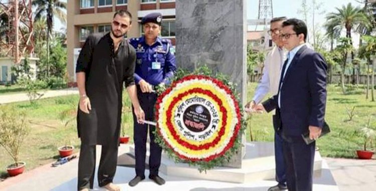 নড়াইল জেলা পুলিশের উদ্যোগে পুলিশ লাইনস-নানা কর্মসূচির মধ্যে দিয়ে মেমোরিয়াল ডে- ২০২৪ পালিত