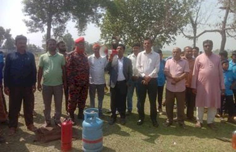 শেরপুরের ঝিনাইগাতীতে  জাতীয় দুর্যোগ প্রস্তুতি দিবস পালিত