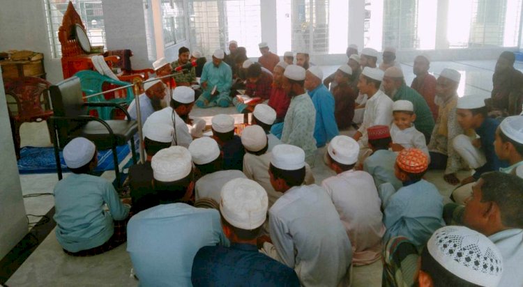 মনোহরদীতে বীর আহম্মদপুর গ্রাম উন্নয়ন পরিষদের আয়োজনে বিনামূল্যে কুরআন প্রশিক্ষণ আরম্ভ