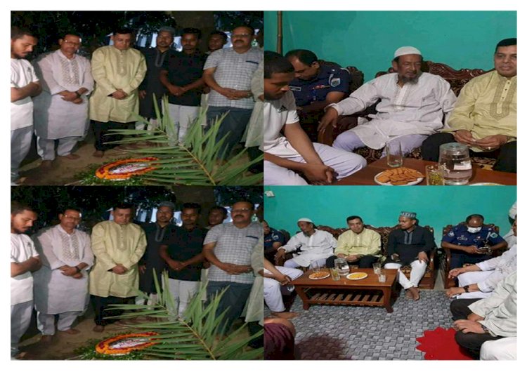 নওগাঁর মহাদেবপুর উপজেলার চেয়ারম্যান সড়ক দুর্ঘটনায় টানা ৩৮ দিন চিকিৎসাধীণ অবস্থায়  চিরনিদ্রায় শায়িত