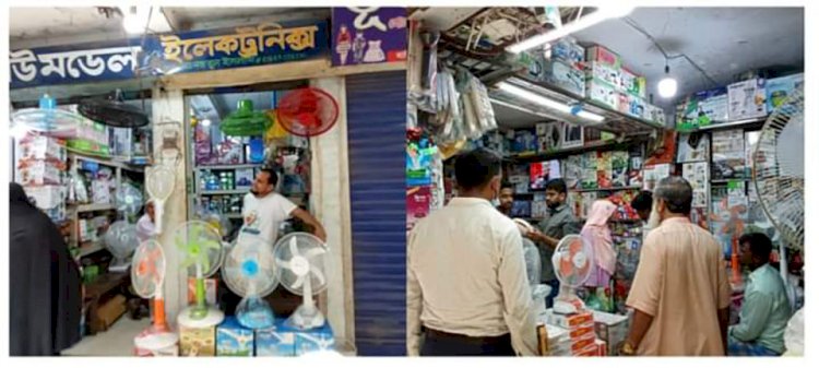 তীব্র গরমে বিপর্যস্ত জন জীবন  বুড়িচংয়ে বেড়েছে ক্যাপ-ছাতা হাতপাখা ও চার্জার ফ্যানের চাহিদা