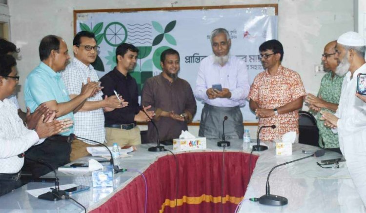 বগুড়ায় টিএমএসএস কর্তৃক কৃষকদের সেচ সহায়তার উদ্বোধন