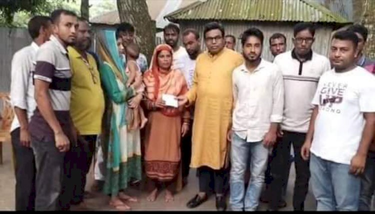 গাইবান্ধার সাঘাটায় বৈষম্য বিরোধী ছাত্র আন্দোলনে নিহত সাজ্জাদের পরিবারের পাশে বিএনপি নেতৃবৃন্দ