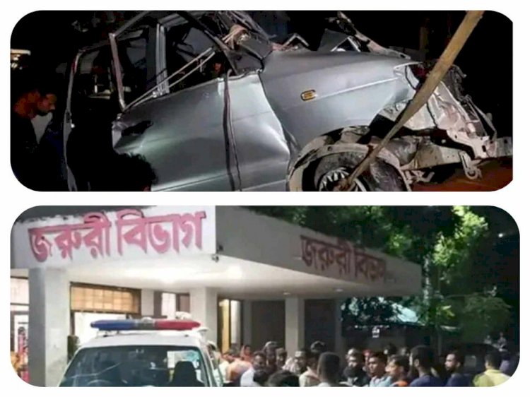 নরসিংদীতে মাইক্রোবাস-কাভার্ডভ্যানের সংঘর্ষে চারজন নিহত, আহত-৪