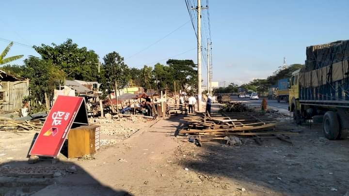 নিমসার বাজারে অবৈধ স্থাপনা উচ্ছেদ ক্ষতির মুখে শত শত ভাড়াটিয়া ব্যবসায়ী