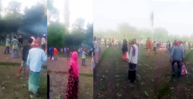 রায়পুরায় টেঁটা নিয়ে গ্রামবাসীর সংঘর্ষ, ১০ জন আহত