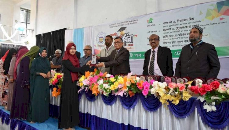 বগুড়ার পুণ্ড্র ইউনিভার্সিটিতে কৃতি শিক্ষার্থীদের সংবর্ধনা অনুষ্ঠিত