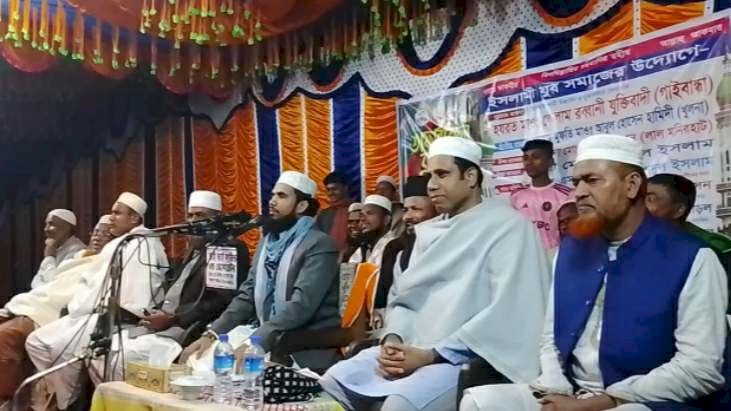 কেশবপুরের মঙ্গলকোটে তাফসীরুল কুরআন  মাহফিল অনুষ্ঠিত