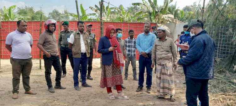 নাইক্ষ্যংছড়ি'র ঘুমধুমে উপজেলা প্রশাসন অধিদপ্তরের অভিযানে ৪ লক্ষ ইট জব্দ, ১৫ হাজার টাকা জরিমানা