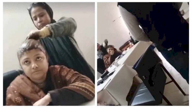মনোহরদীতে সরকারী চেম্বারে বসে চিকিৎসকের রুপচর্চার অভিযোগ