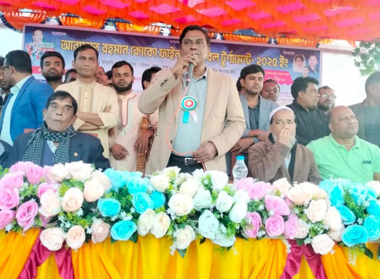 শিবপুরে আরাফাত রহমান কোকো ফাইনাল ফুটবল খেলা অনুষ্ঠিত