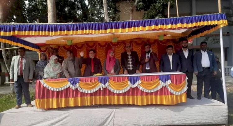 নিমসার জুনাব আলী  কলেজ মাঠে ৪৬ তম জাতীয় বিজ্ঞান মেলা ও প্রযুক্তি সপ্তাহ উদ্বোধন