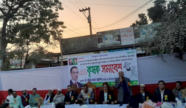 বুড়িচংয়ে পীরযাত্রাপুর   ইউনিয়ন কৃষক দলের কৃষক সমাবেশ অনুষ্ঠিত