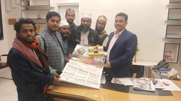 বুড়িচং থানা ভারপ্রাপ্ত কর্মকর্তার সাথে উপজেলা শ্রমিক কল্যাণ নেতৃবৃন্দের সৌজন্য সাক্ষাৎ